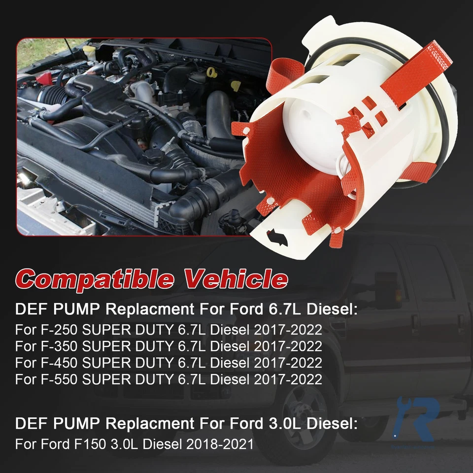 Bomba de fluido de escape diésel (DEF) HC3Z-5J229-B apta para F-150 250 350 2017-2021 Foto 3 de 4