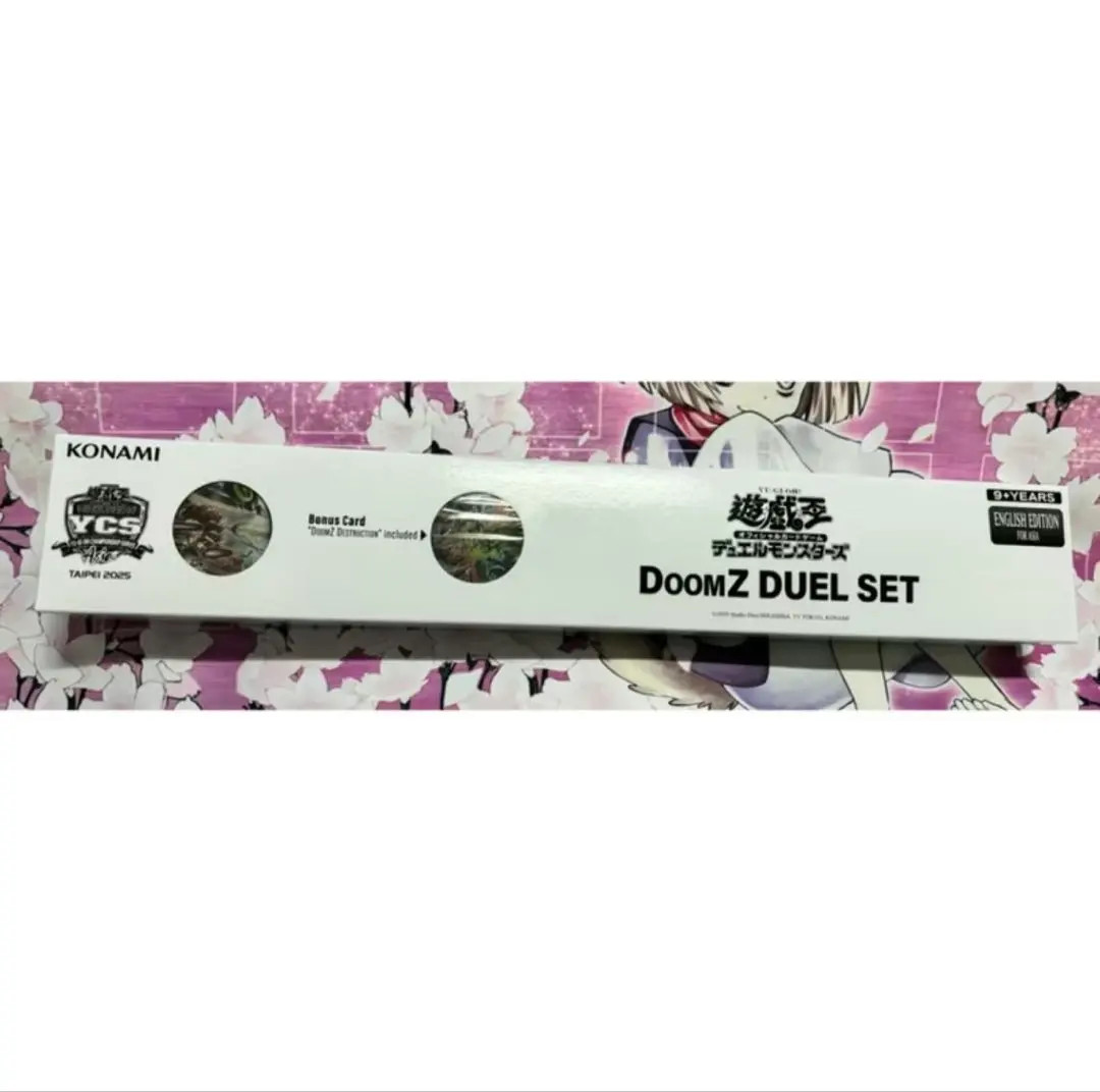 Yu-Gi-Oh OCG Doomz Duel Set YCS Asia 2025 Playmat Sleeves Card