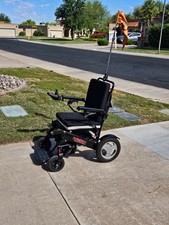 RANGER DISCOVERY FOLD  TRAVEL PORTABLE LIGHTWEIGHT FOLDING ELECTRIC WHEELCHAIR