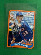 2014 Topps Baseball 1989 Topps Die Cut Minis #TM-44 Matt Harvey