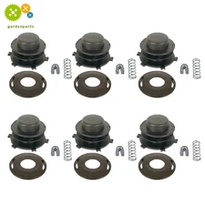 For Stihl 25-2 FS 55 80 83 90 100 110 120 130 Trimmer Head Cover 6 Spool + Cap