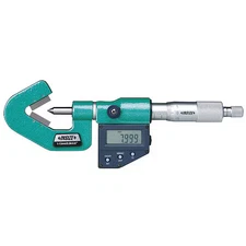 Insize 3590-257E V-Anvil Micrometer, V-Shaped Anvil
