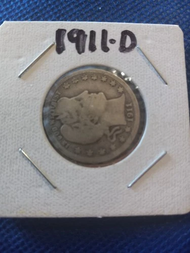 1911d Barber Quarter