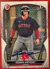 ROMAN ANTHONY 2023 Bowman BP-71 SIGNED AUTO Autograph Rookie Card RC Red Sox B