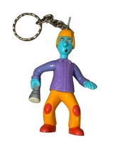 VTG Dougs First Movie McDonalds Happy Meal Toy Skeeter Valentine Keychain 1999