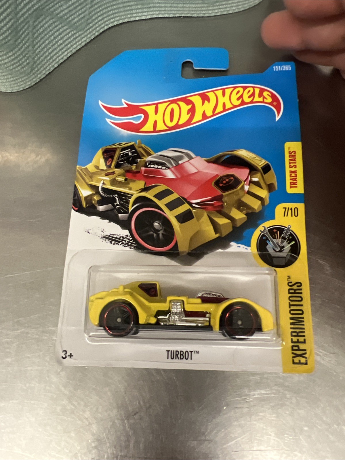 Hot Wheels Experimotors Turbot Diecast Car DTX39 [7/10]