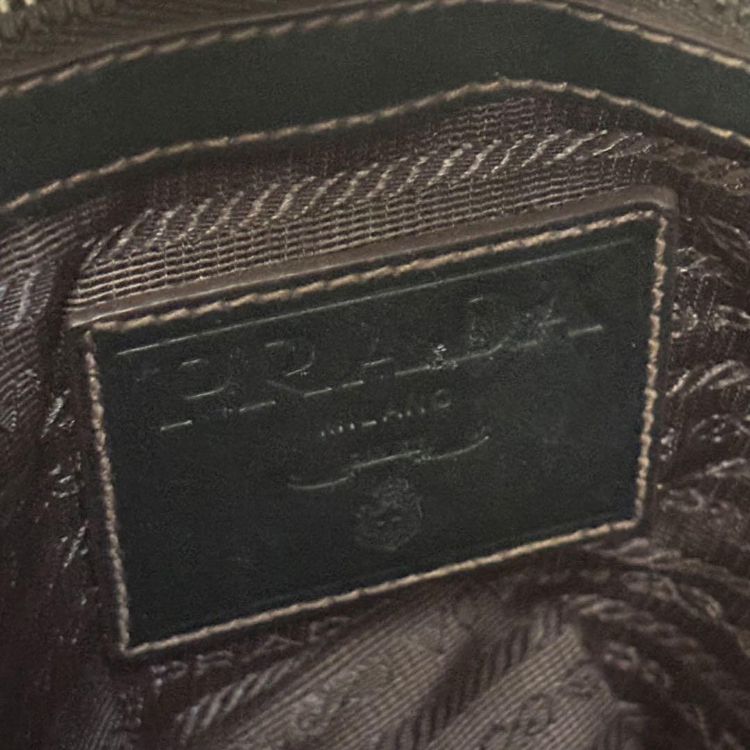 PRADA Shoulder Bag Jacquard Logo VA0644 thumbnail 8