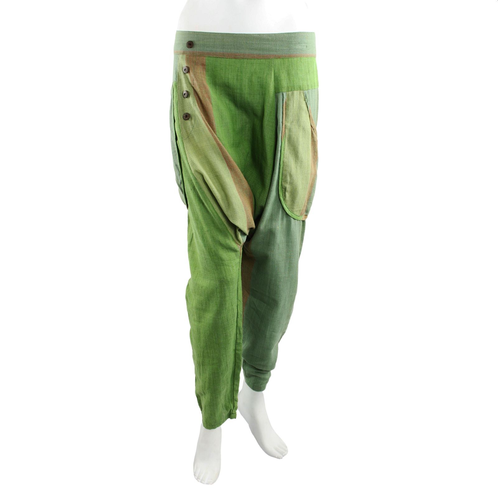 Harem pants Aladdin model 05 boyfriend green