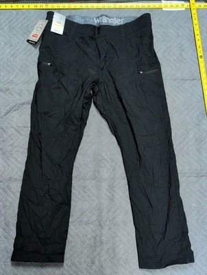 Wrangler ATG X Rugged Fleece Lined Straight Fit Pants Mens 40x30 Black Item 0313