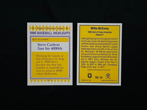 Lot of 15 Giants HOFers, RCs, & Stars, 1982-2024, No Duplicates! - Picture 5 of 17