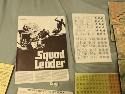 Squad Leader + 2 Expansions (COMPLETE and UNPUNCHED!) Board Game