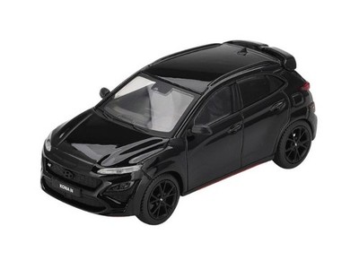 Hyundai Kona N   Phantom Black   Korea Exclusive 1:64 Scale Model - TSM MGT01206