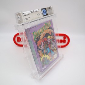 NES Nintendo Game BOULDER DASH - WATA GRADED 9.4 A! NEW & Factory Sealed H-Seam!