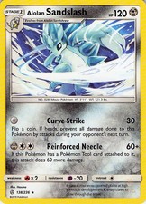 Alolan Sandslash 138/236 Cosmic Eclipse - MID ERA - Pokemon NM