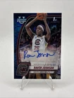 2024-25 Bowman Chrome Raven Johnson Autographs Blue Reptilian Refractor /150