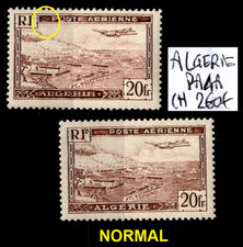 ALGÉRIE : Variété Poste AERIENNE n°4A, Neuf * = Cote 260 € / Lot Timbre COLONIES