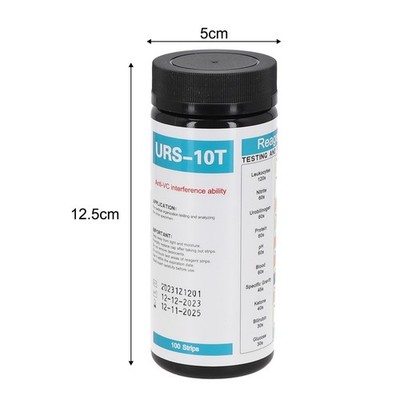 Nitrit Urin für teststreifen URS-10T Streifen Test 10 Parameter 100 Streifen