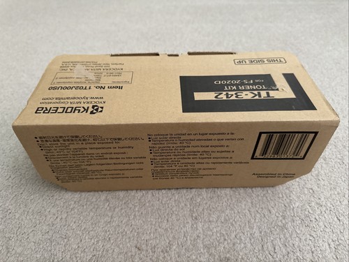 NEW GENUINE Kyocera TK-342 1T02J00US0 FS-2020D Black Toner Kit OEM - Picture 3 of 4