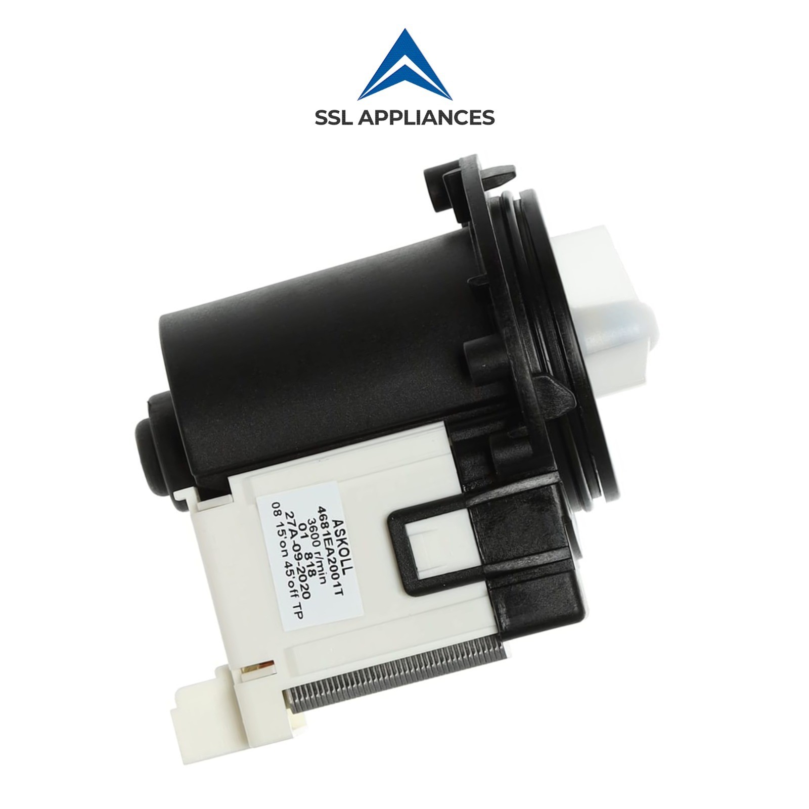 4681EA2001T Washer Drain Pump Motor Replaces For LG & Kenmore Washers 5-Pack