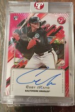 2025 Topps Pristine - Coby Mayo #57 Red Refractor /5 (RC) Prestine Autograph 