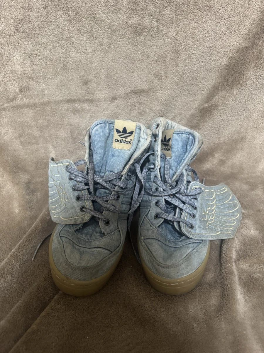 adidas JS Wings Denim for Sale | Authenticity Guaranteed | eBay