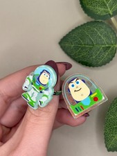 Disney Pixar Toy Story Buzz Lightyear Adjustable Rings Lot 2 Kids Costume Jewelr
