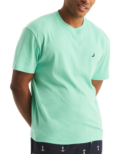 Nautica Men Regular fit T-Shirt Pajamas XL Green - 第 1/1 張圖片