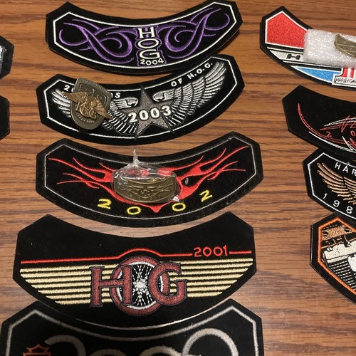 Harley Davidson HOG Harley Owners Group patches and pins Huge Lot 1987-2010 - Picture 6 of 10