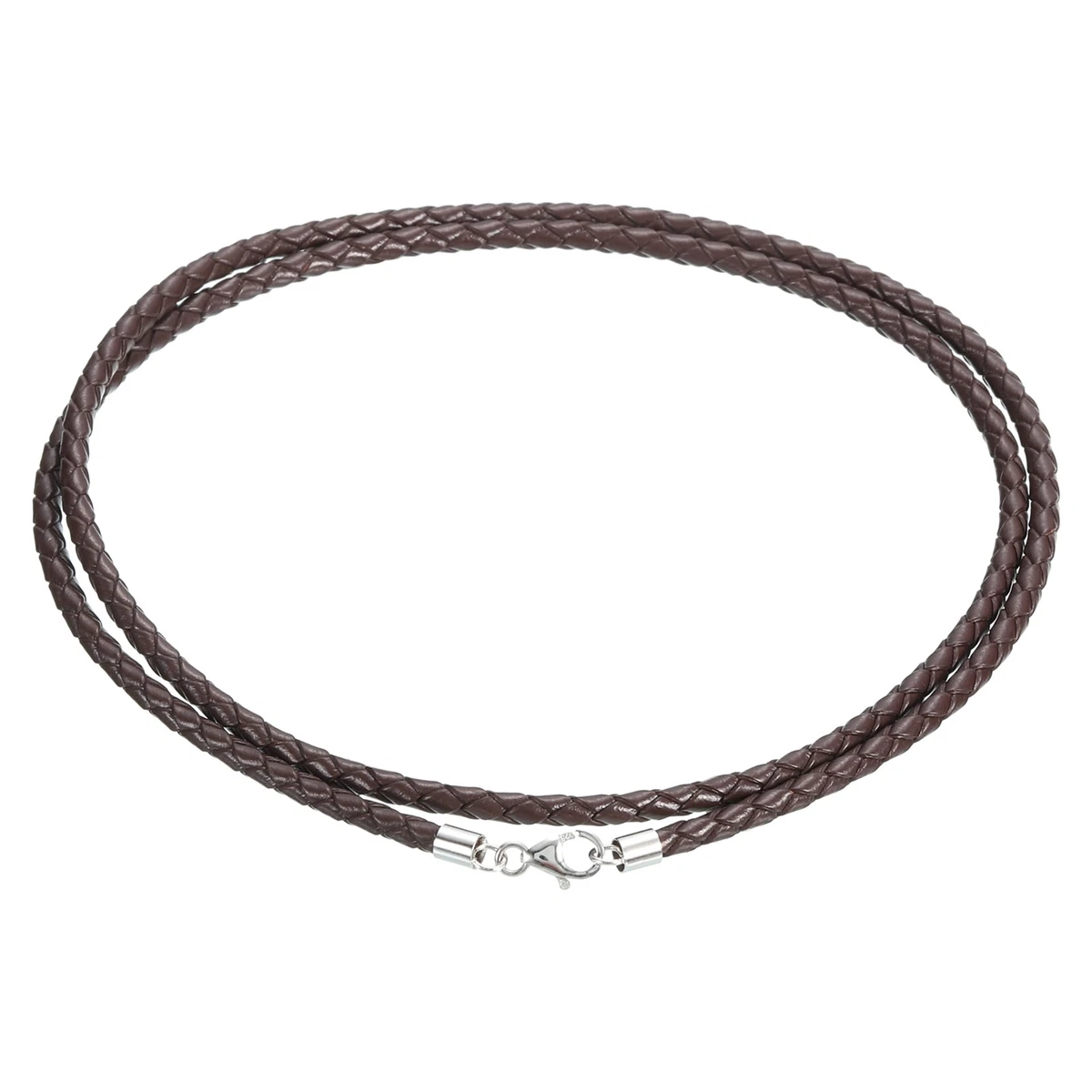 Bracelet Fermoir Argent Massif 925 Gainé Galuchat - Poinçon A-G - Bijou Occasion élégant