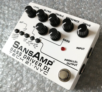 TECH 21 SansAmp BASS DRIVER DI-HEAVINESS the GazettE REITA