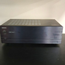 Onkyo M-282 2-Channel Power Amplifier Class AB 200W RCA Banana Black