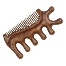 4 in 1 Sandalwood Gua Sha Massager, Scraping Massage Comb, Meridians Tool for...