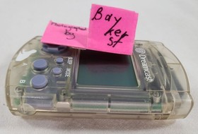 Official SEGA Dreamcast SEAMAN white clear VMU HKT-7000 with batteries Sea man