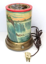 RARE 1951 Econolite Junior Niagara Falls Motion Light Lamp Scene Leech Roto-Vue