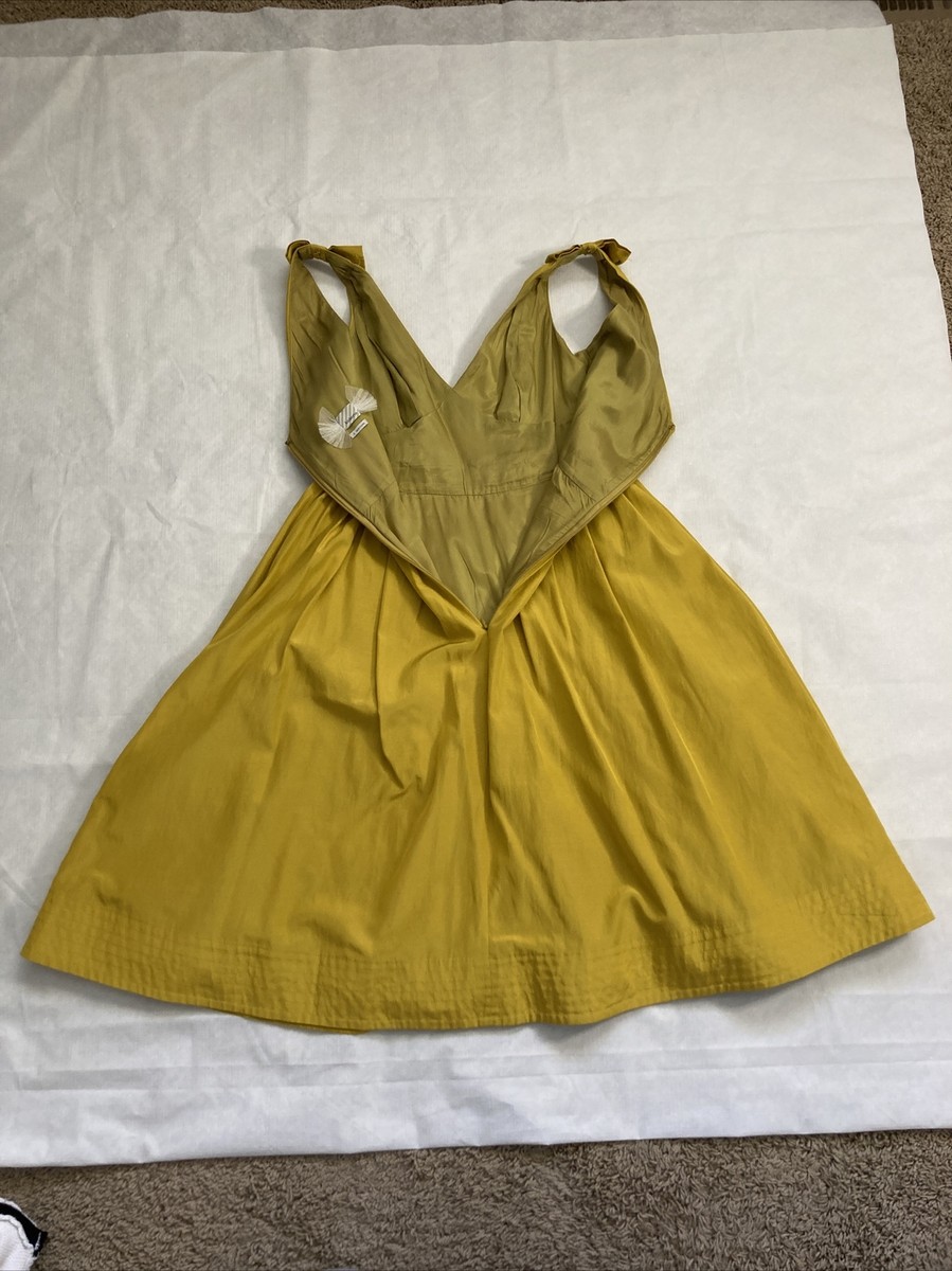 Women's Anthropologie BHLDN Dress Size 4 Hitherto Gold Silk Sleeveless Yellow | eBay Women's Anthropologie BHLDN Dress Size 4 Hitherto Gold Silk Sleeveless Yellow | eBay