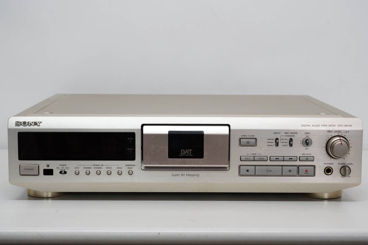 SONY DTC ZE700 DAT Audio Tape Deck Player Recorder Power SONY DTC ZE700 DAT Audio Tape Deck Player Recorder Power