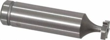 Made in USA 3/8" Diam x 3/32" Face Width, Cobalt, 6 Teeth, Shank Connection W...
