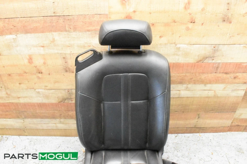 Jaguar XK 2009 conjunto de asiento con canastilla de pasajero delantero derecho cuero negro  Foto 3 de 4