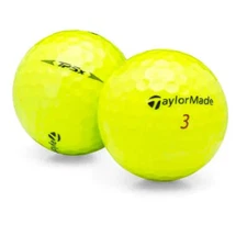 Taylormade TP5x Near Mint Recycled Used Golf Balls, Yellow - 48 Count