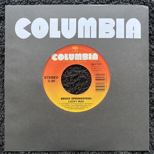 Bruce Springsteen – Brilliant Disguise 7'' US IMPORT 1987 CLEANED/TESTED EX - Picture 6 of 6