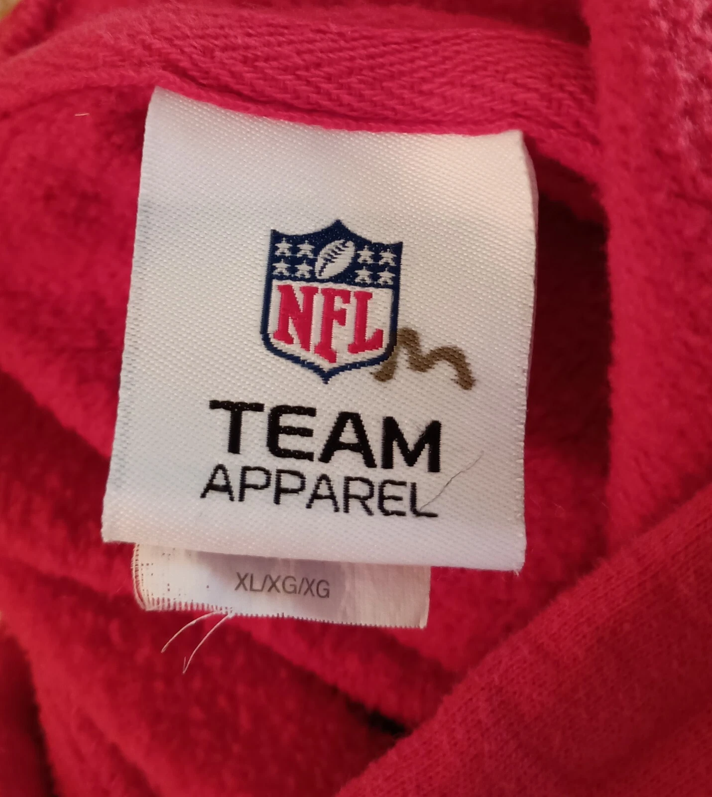 VETEMENTS Mens Red Tennessee Titans NFL XL Apparel Hoodie