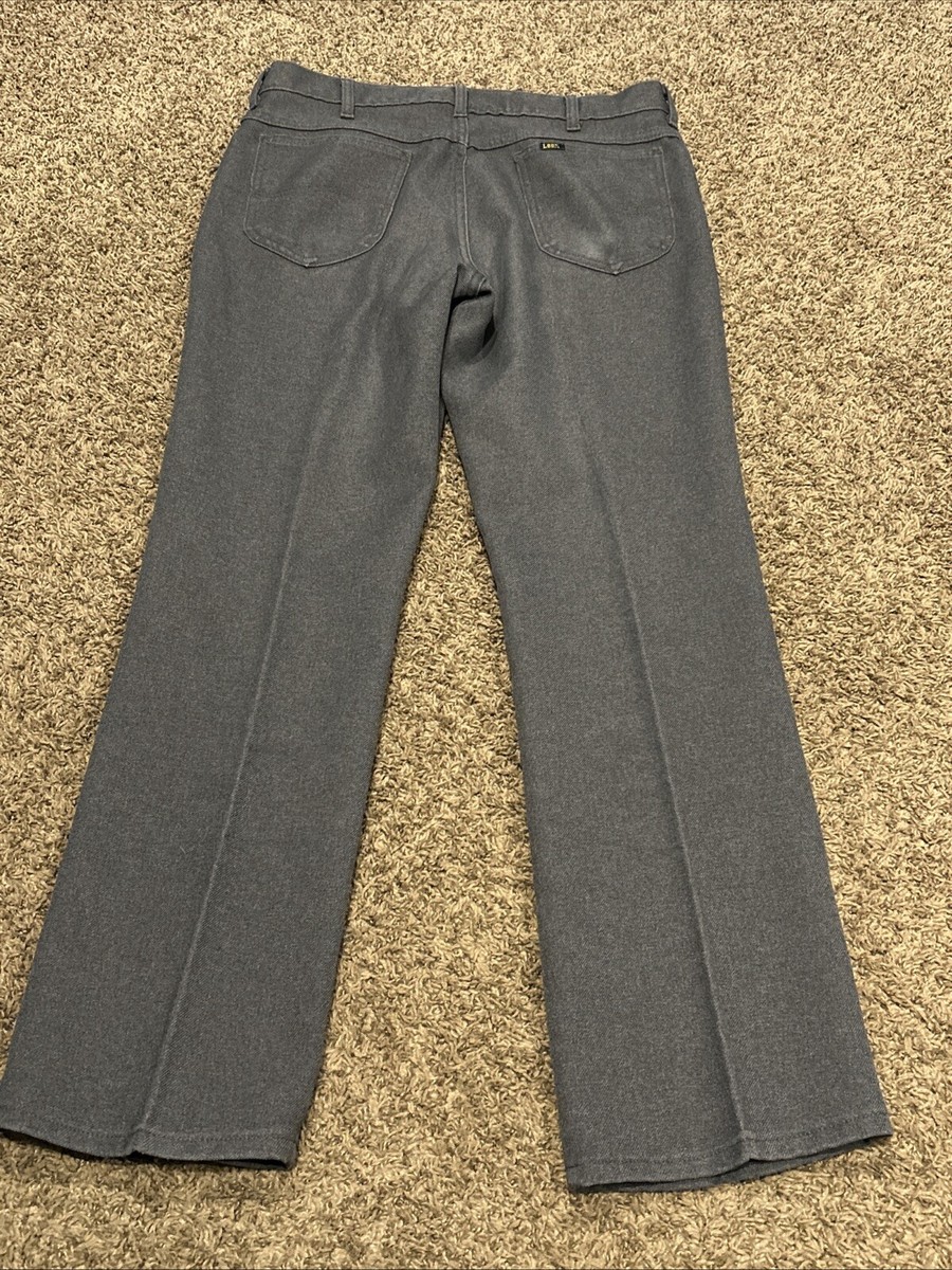 ８０年代Lee42x32 80s Vintage Lee Grey Polyester Pants Size 36/32 A43 | eBay