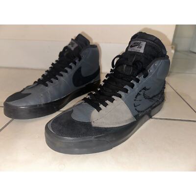 Size 14 - Nike Zoom Blazer Edge SB Mid Iron Grey for sale  display picture 3