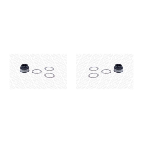 2X Monroe FederbeinstüTzlager Vorne FüR Fiat Uno 146A/E 45 I.E 1.0 146_ 75 70-image