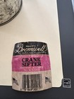 Vintage Sifter Bromwell's 3 Cup Measuring with Wooden Knob Crank With Label — photo 6