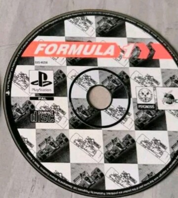 PS1 Spiel Formula 1 Ohne Hülle