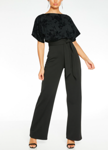 quiz pink batwing jumpsuit