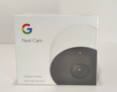 Google Nest Cam Battery Pro, Indoor / Outdoor Snow White GA02276-US