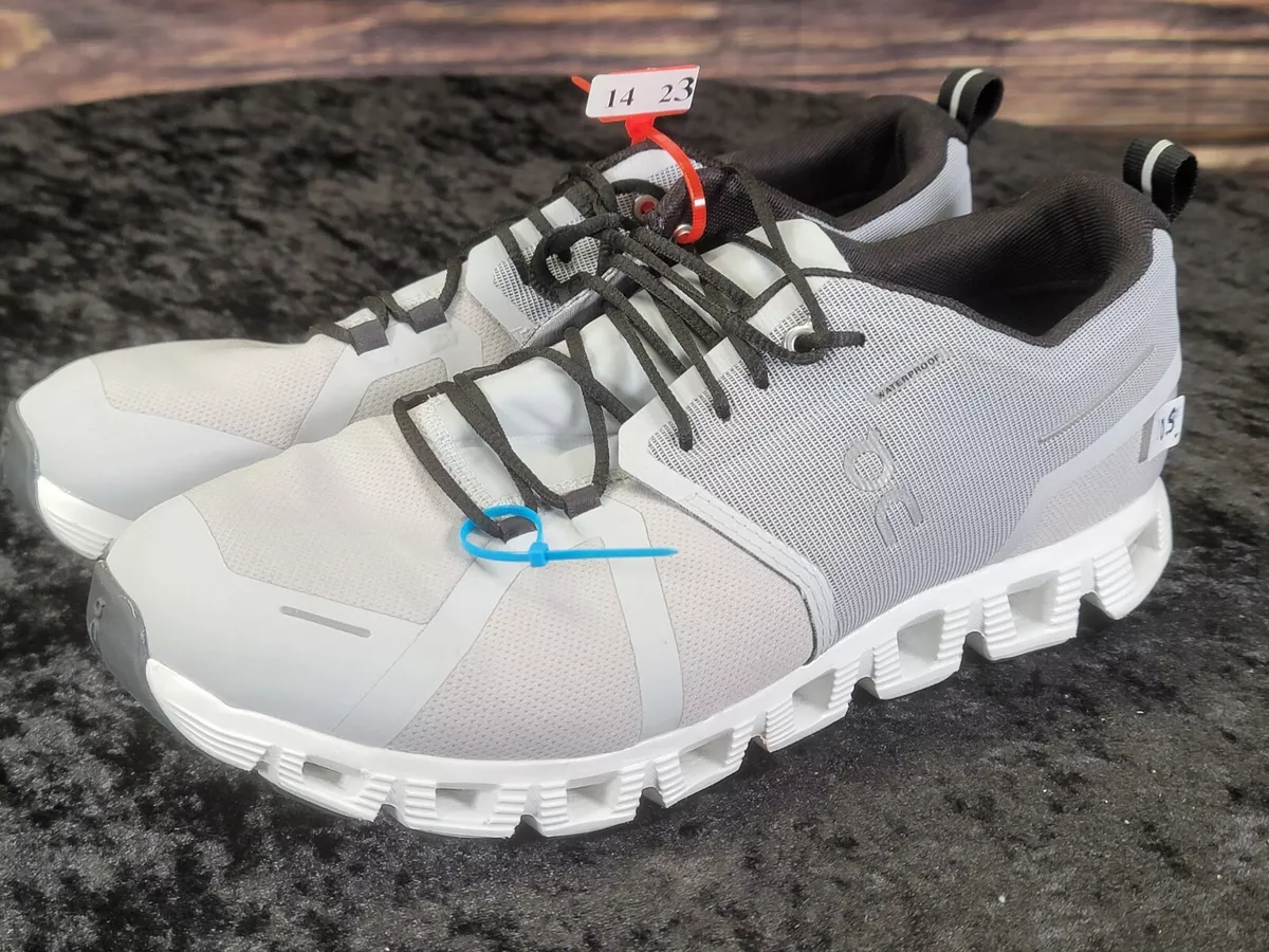 💥NO WEAR!💥 On Cloud 5 Waterproof Running Shoes Glacier White Women's 10.5