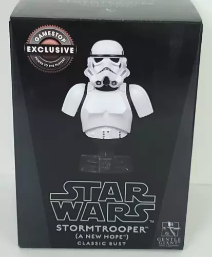 GENTLE GIANT STAR WARS ANH STORMTROOPER 1/6 CLASSIC BUST GAMESTOP *ARTIST PROOF*